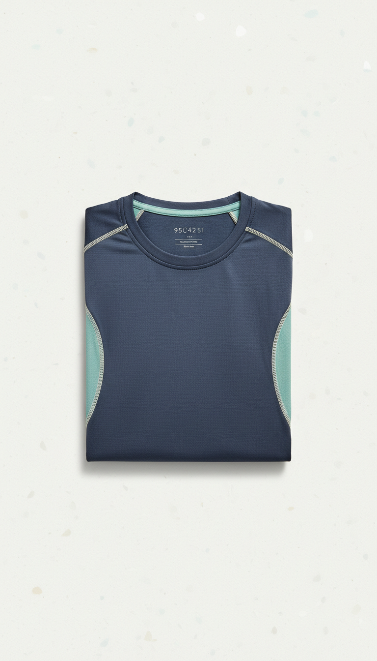 Quick-Dry Performance Tee with Vent Panels